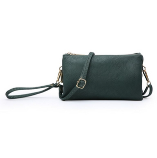 Riley CrossbodyWristlet Hunter Green