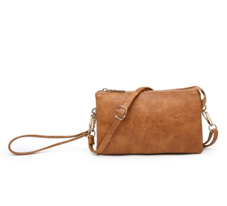 Riley Crossbody/Wristlet Saddle