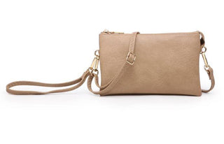 Riley Wristlet Crossbody Latte