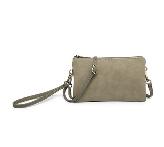 Riley Wristlet Crossbody Olive