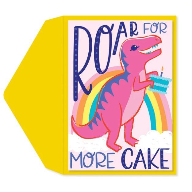 Roar Birthday Card