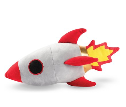 Rocket Ship Dog Toy – Darling State of Mind