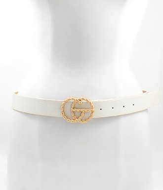 Rope Chain Buckle White – Darling State of Mind