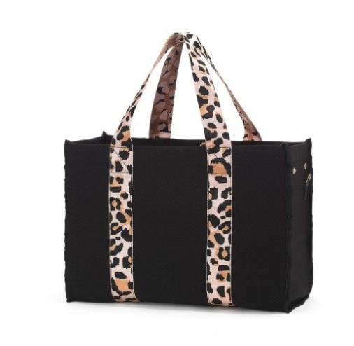 RoseGold Leopard Neoprene Tote