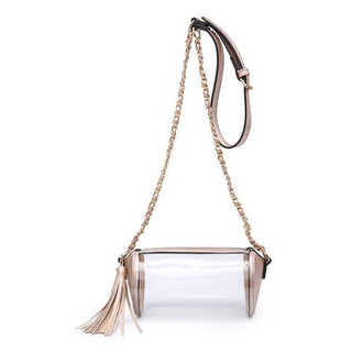 Rose Gold Double Zip Crossbody
