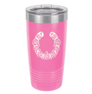 Rose Horseshoe 20oz Tumbler