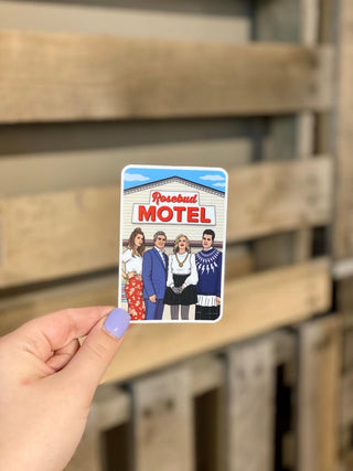 Rosebud Motel Sticker