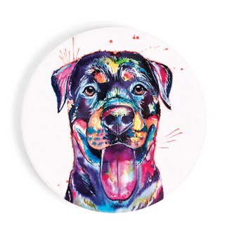 Rottweiler Car Coaster