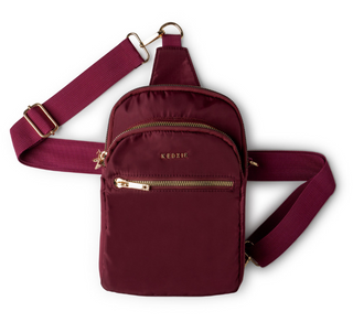 Roundtrip Sling Bag Burgundy