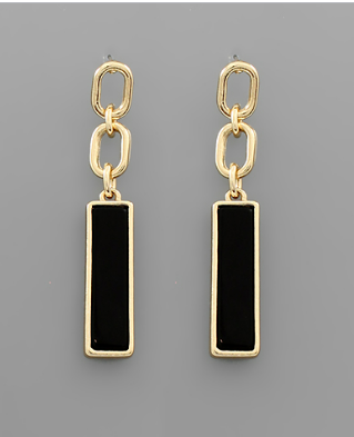 Roxanne Earring Black