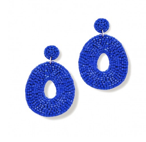 Royal Blue Caroline Earring