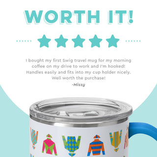 Jockey Silks 18oz Mug