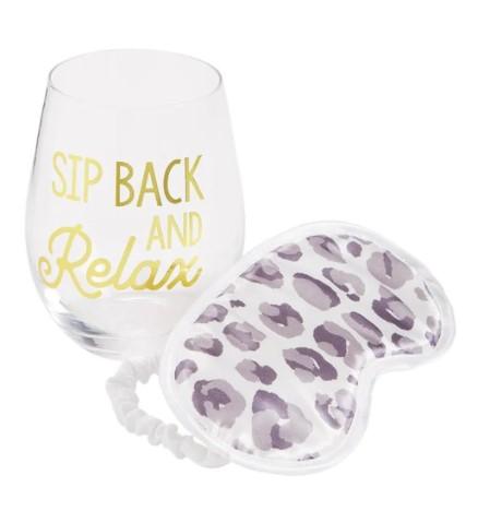 SIP AND SNOOZE GIFT SET GRAY