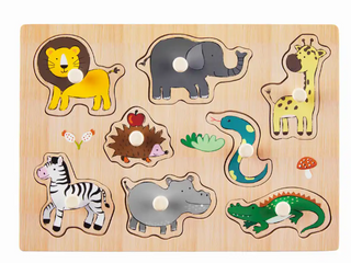 Safari Knob Wood Puzzle