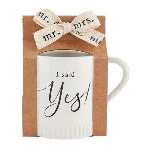 Said Yes Engaged Mug