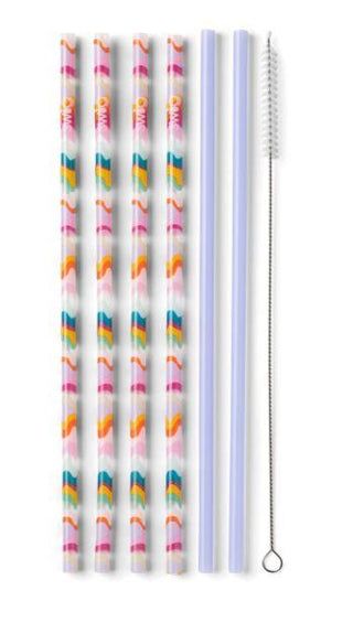 Sand Art Tall Straw Set