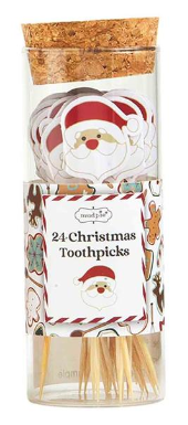 Santa Christmas Toothpicks