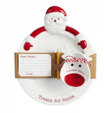 Santa Cookie Plate Set