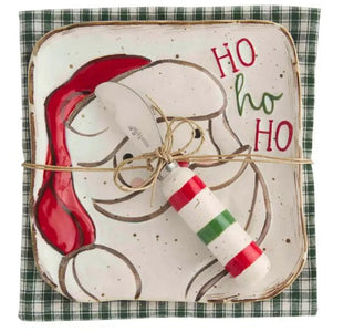 Santa Farm Appitizer Towel Set
