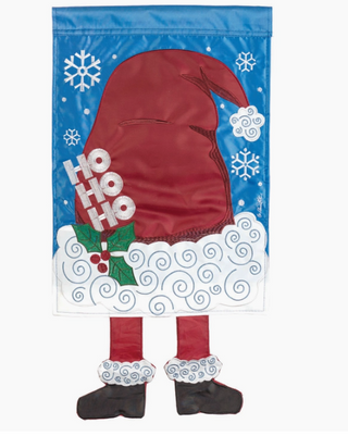 Santa Hat Garden Flag