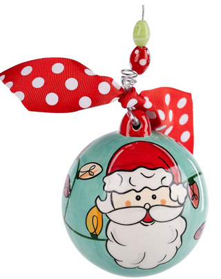 Santa Lights Ornament
