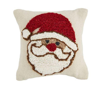 Santa Mini Canvas Hook Pillow