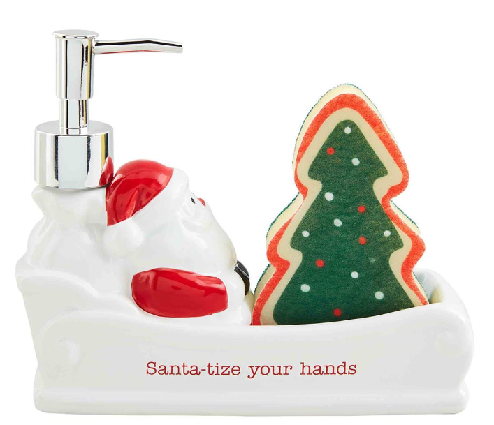 Santa Sled Soap & Sponge Set