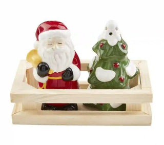 Santa Tree Salt Shaker