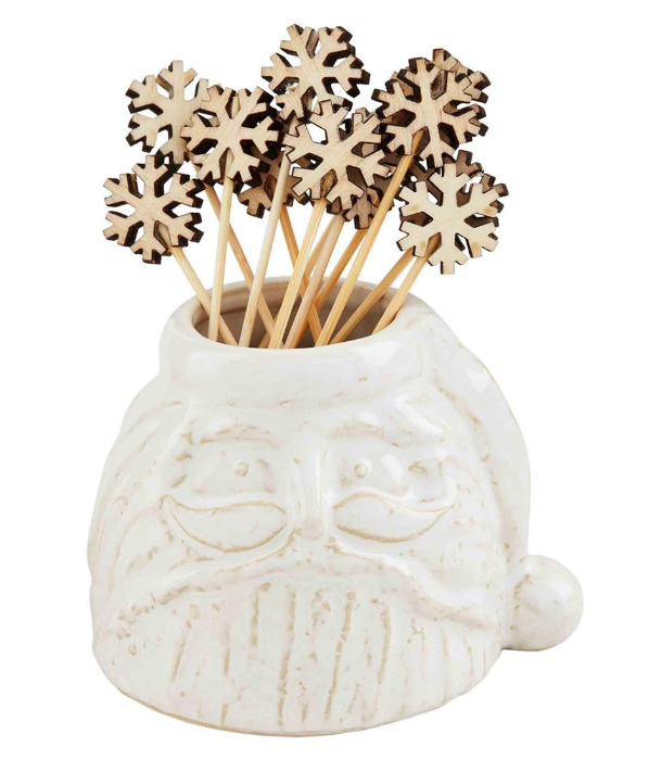 Santa Xmas Toothpick Holder