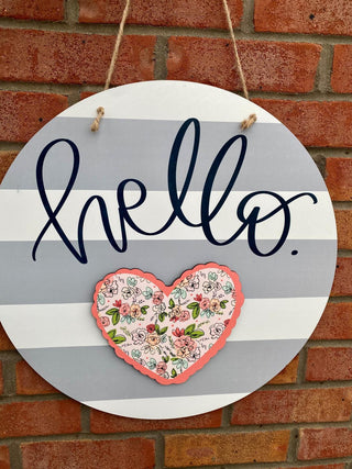 Scalloped Heart 8" Attachment