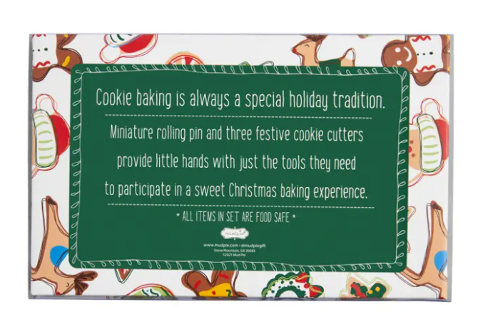 Green Xmas Cookie Cutter Set