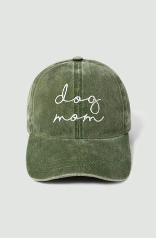 Script Dog Mom Hat (More Colors)
