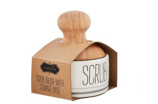 Scrub Brush & Dish Set