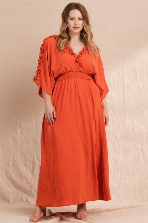 A Palm of State of Mind Dress in Tan main image 0