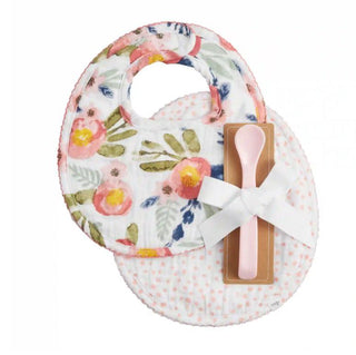 Secret Garden Bib & Spoon Set