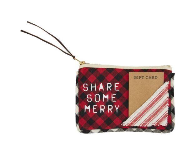 Share Some Check gift Pouch