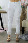 Shelby Fringe Jeans