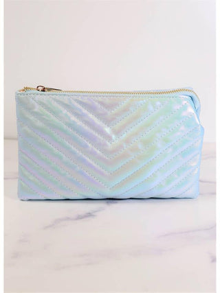 Sherman Quilted Purse Blue Opa