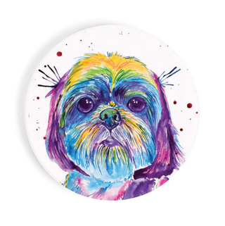 Shih Tzu Car Coaster