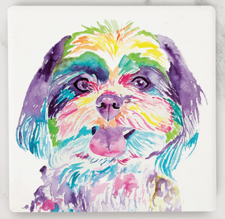 Shih Tzu Tounge Coaster