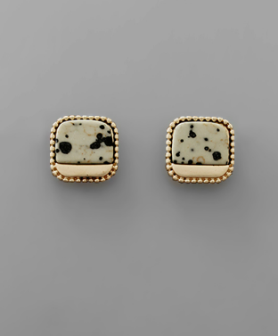 Sierra Stone Studs Dalmation