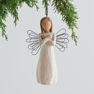 Sign for Love Willow Ornament