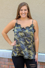 Silky Camo Tank