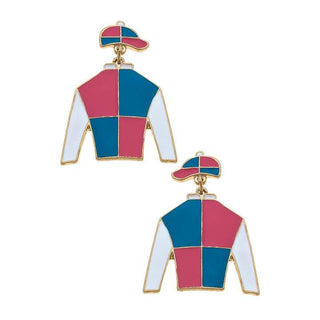 Sir Barton Jockey Earring