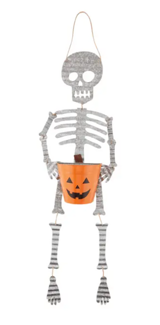 Skeleton Candy Bucket Hanger