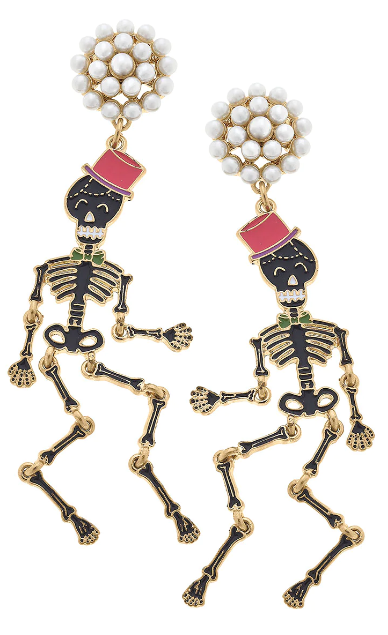 Skeleton Earring