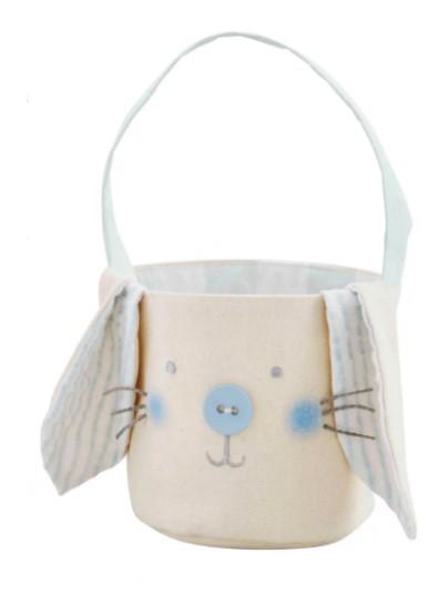 Small Blue Bunny Basket