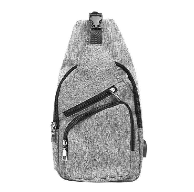 Small Grey Anti Theft Daypack