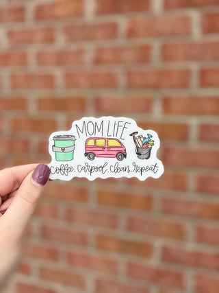 Small Mom Life Sticker