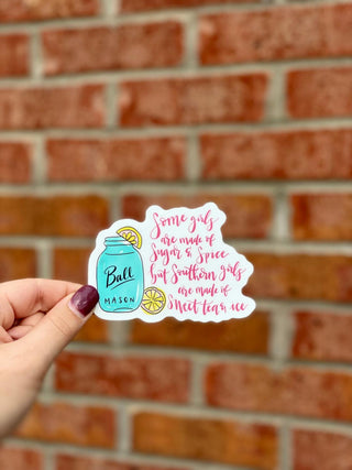 Small Southern Girls Sticker